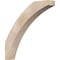 Ekena Millwork 5 1/2"W x 32"D x 32"H Thorton Smooth Knee Brace, Douglas Fir BRC06X32X32THR00SDF - alternate 1